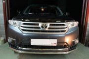Toyota Highlander Club - Продаю передний обвес, нерж сталь, 57 мм
