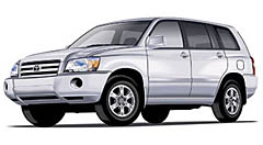 Toyota Highlander Club - Нарисованный Горец